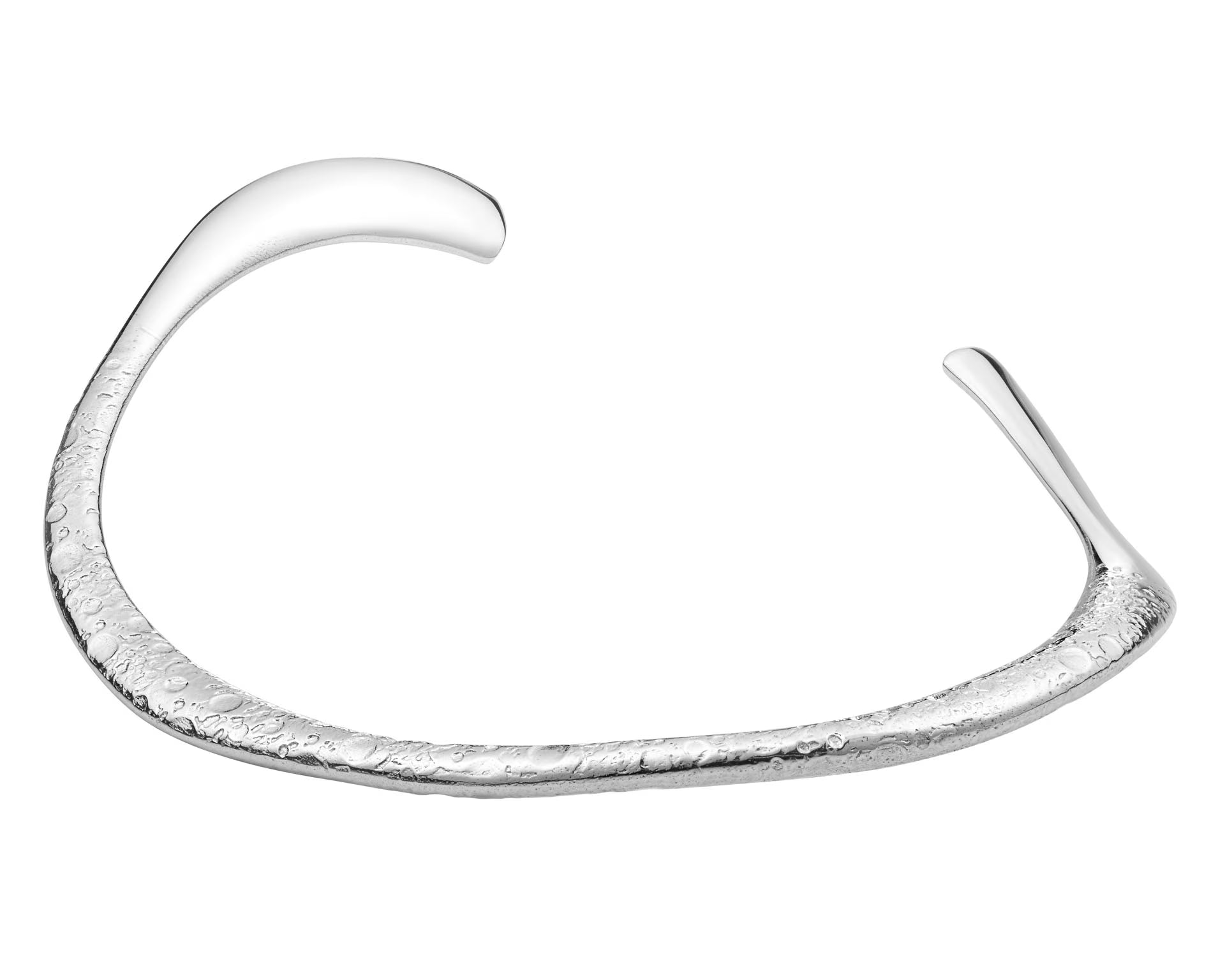 Bransoletka srebrna sztywna – srebro 925, kolekcja Światłocienie