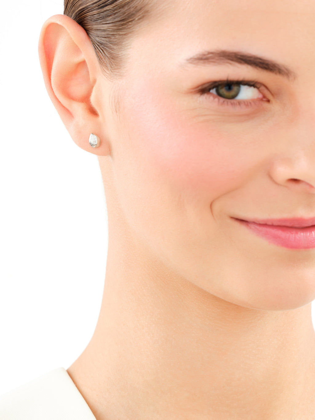 Kolczyki srebrne łezki – długość 25 mm