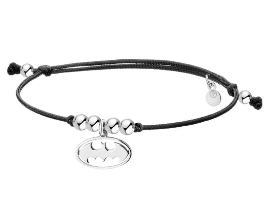 Bransoletka srebrna – motyw Batman, srebro 925